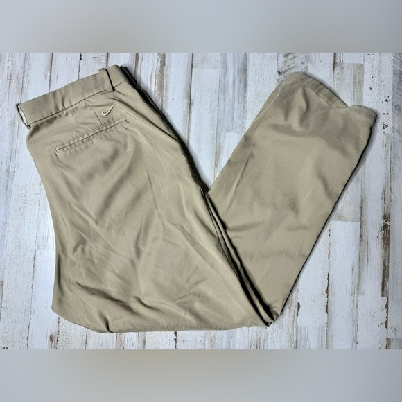 Nike Other - Nike Golf  Dri-Fit Golf Pants Men's Tan size 36x30